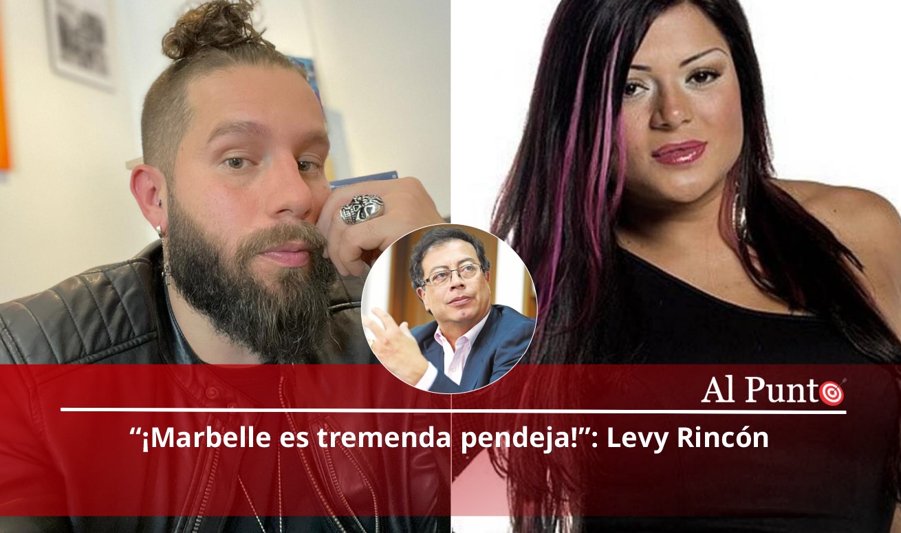 Monumental peinada de Levy Rincón a Marbelle por comentario sobre Petro. •  Al Punto